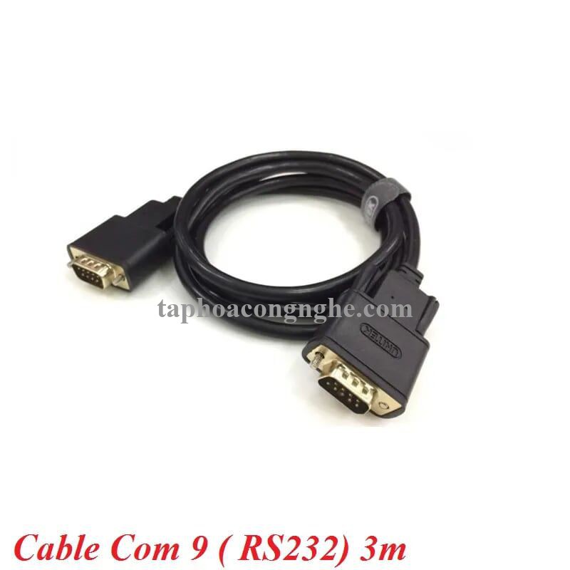 Unitek 29813 Y-C704ABK 3M Cable Com 9 pin RS 232 30029813